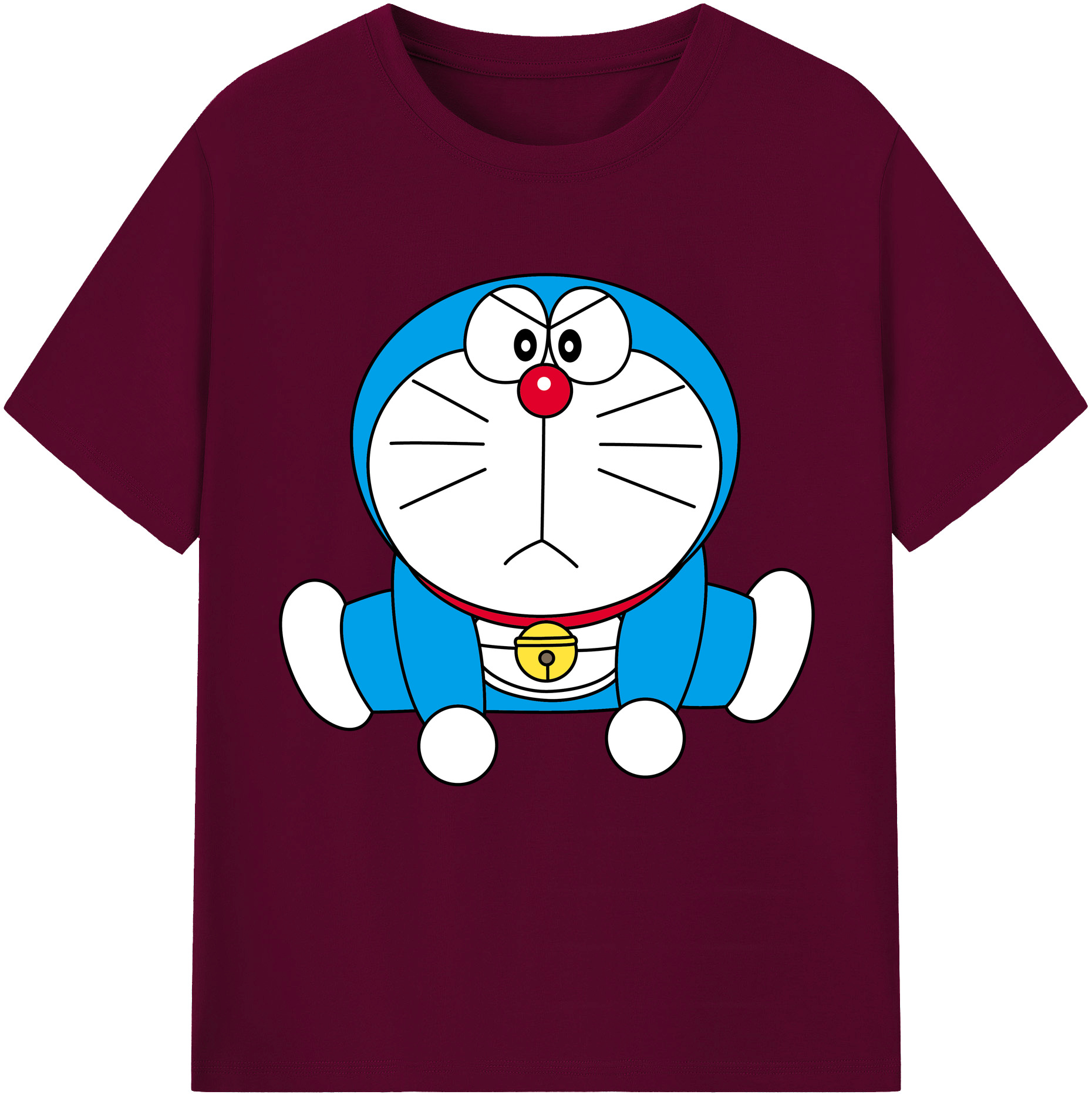 （画像用） ドラえもん Doraemon レディースカジュアルプリントTシャツ（綿100％）